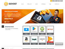 Tablet Screenshot of govost.com